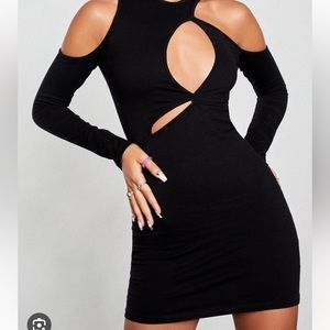 Motel rocks really flattering black dress